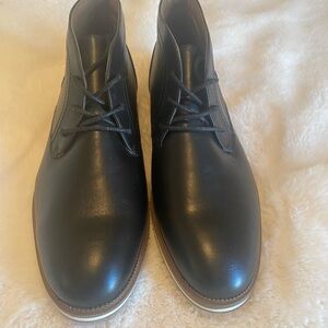 Elegant Black Chukka Boots for Men